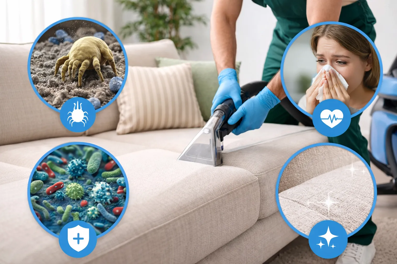 Warum professionelle Polsterreinigung wählen?