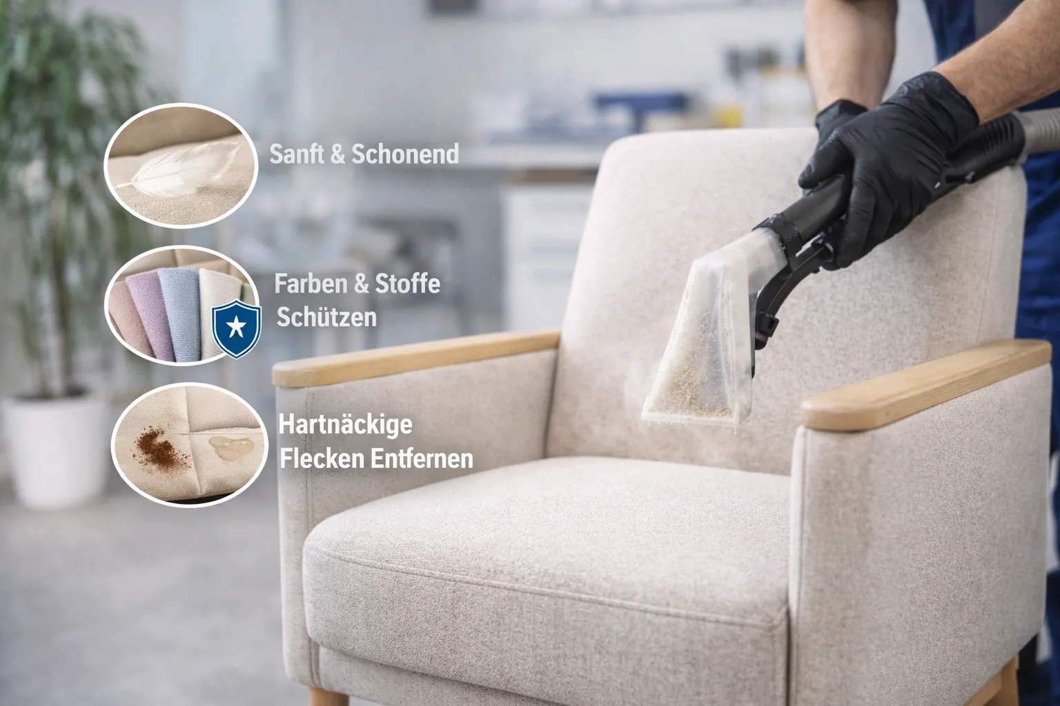 Schonende Reinigung Empfindlicher Und Heller Stühle